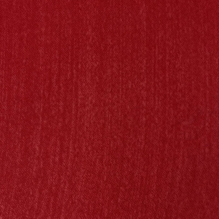Tissu maille coton rouge uni