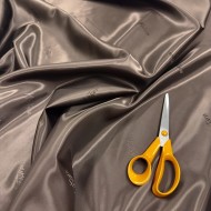 Tissu doublure polyester marron Montana