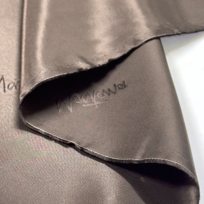 Tissu doublure polyester marron Montana