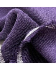 Tissu sergé de viscose uni violet