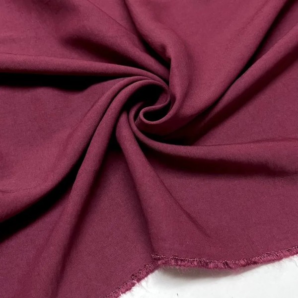 Tissu viscose polyamide bordeau - Haute couture Tissu viscose polyamide bordeau - Haute couture