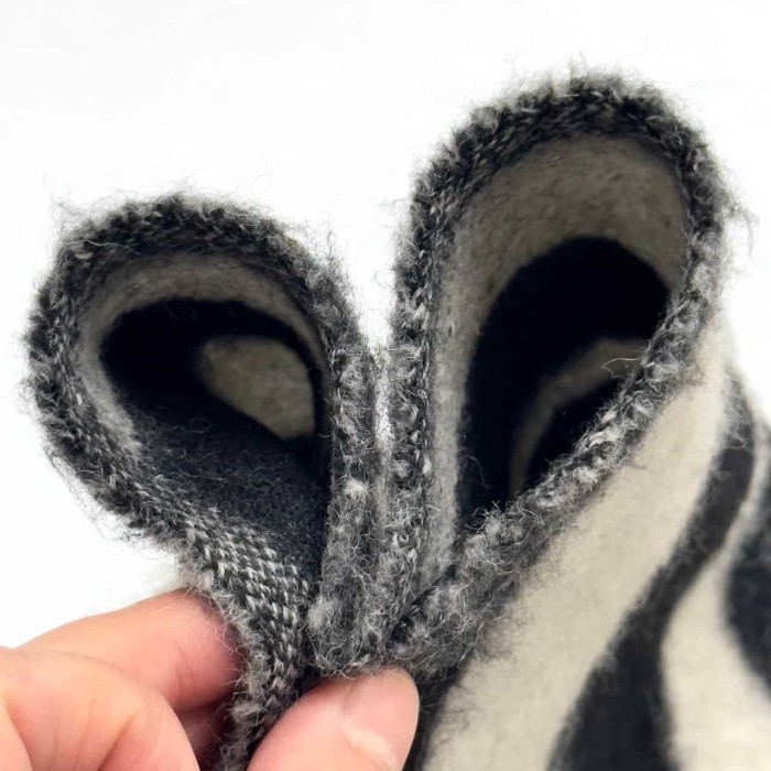 Tissu Drap de laine polyester imprimé zébré