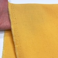 Tissu laine polyamide uni jaune