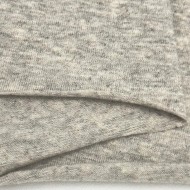 Tissu coton jersey uni gris