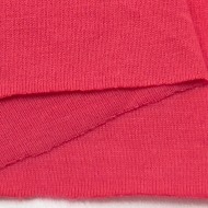 Tissu coton jersey uni fuchsia