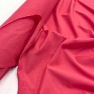 Tissu coton jersey uni fuchsia
