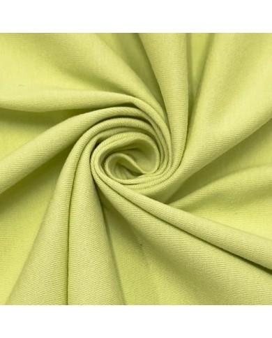 Tissu coton jersey uni vert clair Tissu coton jersey uni vert clair