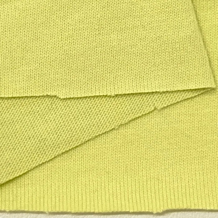 Tissu coton jersey uni vert clair