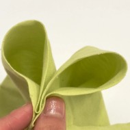 Tissu coton jersey uni vert clair