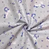 Tissu coton imprimé licorne violet clair