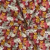 Tissu coton imprimé koala multi couleur Tissu coton imprimé koala multi couleur