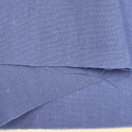 Tissu voile coton polyester uni pervenche