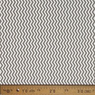 Tissu coton imprimé vague gris Tissu coton imprimé vague gris
