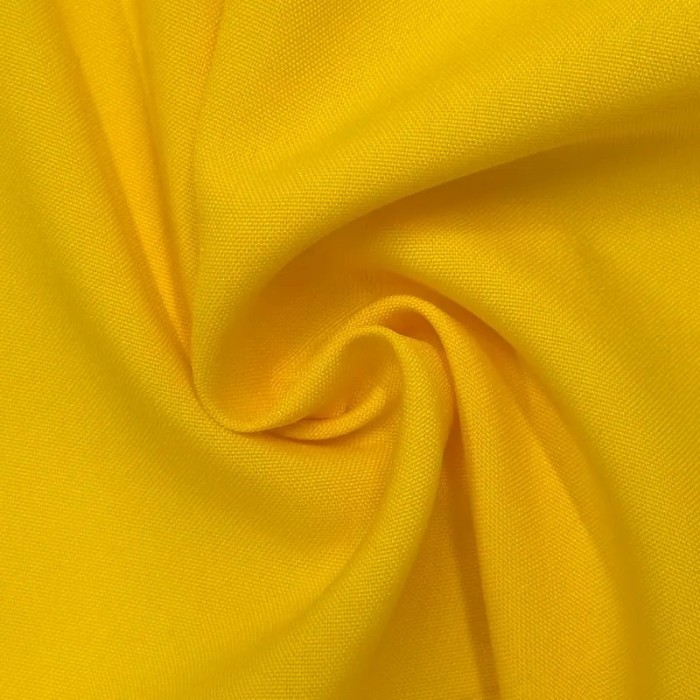 Tissu polyester uni jaune Tissu polyester uni jaune