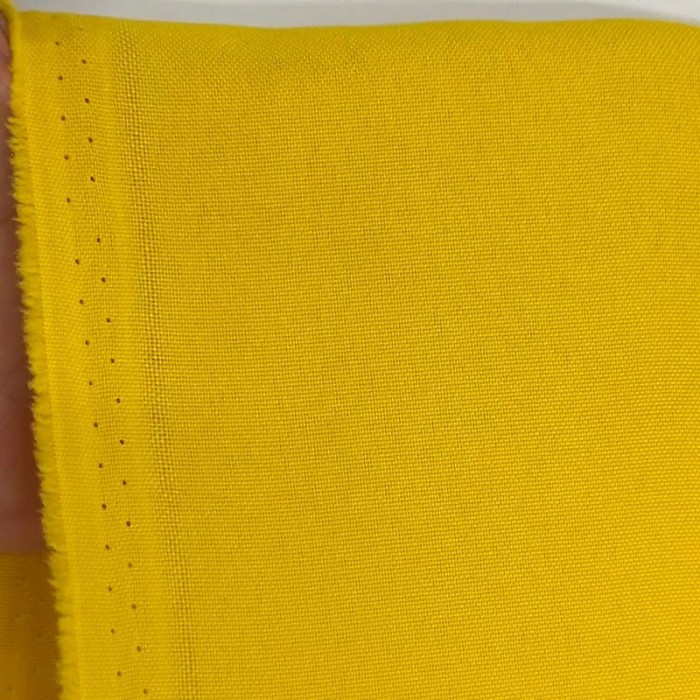 Tissu polyester uni jaune Tissu polyester uni jaune