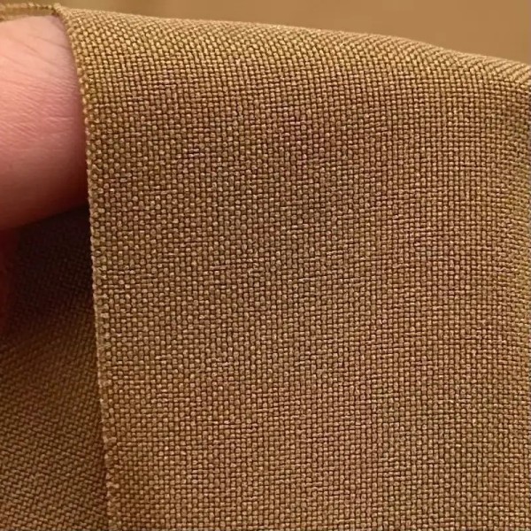 Tissu polyester uni camel Tissu polyester uni camel