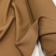 Tissu polyester uni camel Tissu polyester uni camel