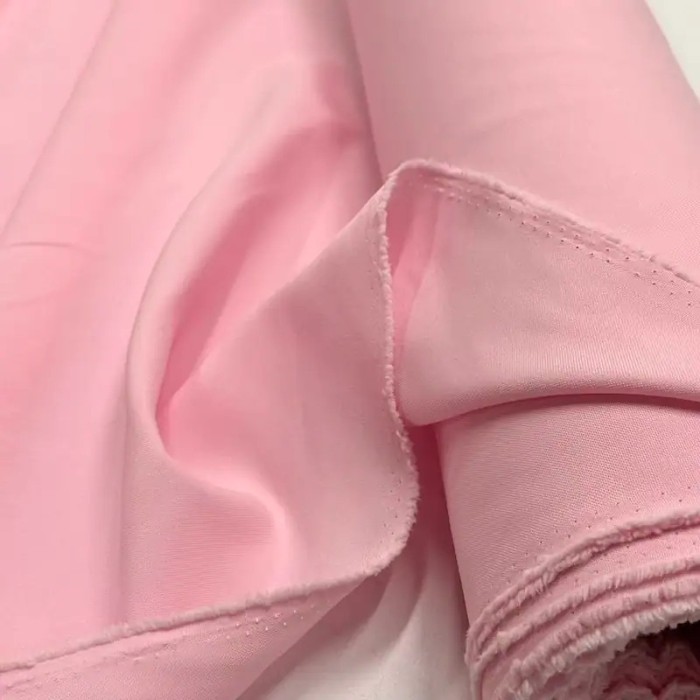 Tissu polyester uni rose Tissu polyester uni rose
