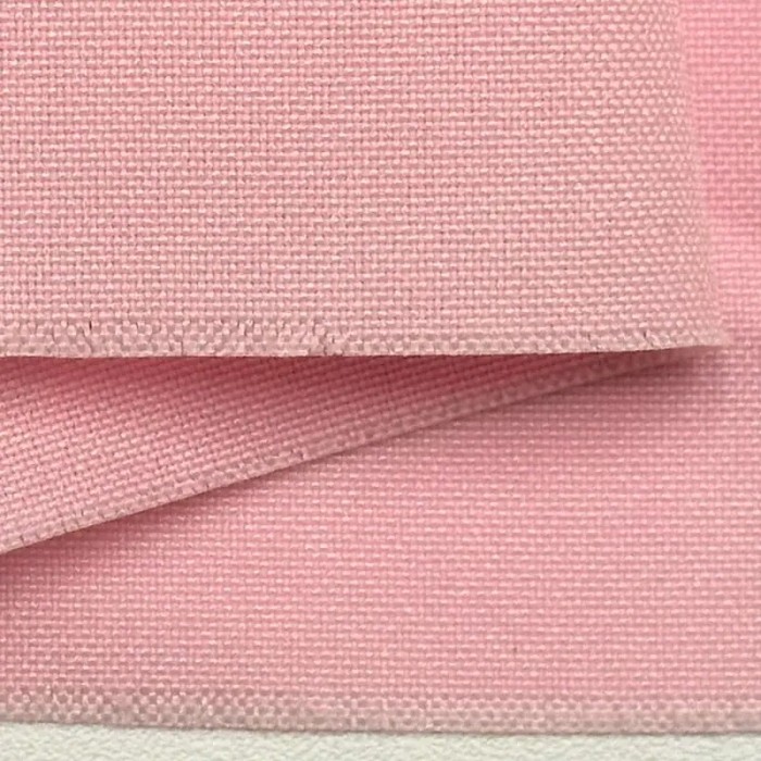 Tissu polyester uni rose Tissu polyester uni rose