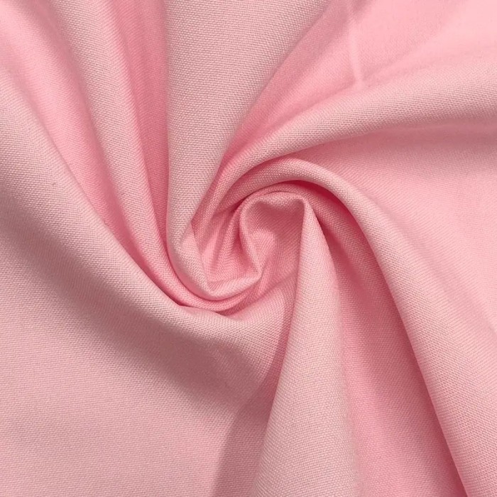 Tissu polyester uni rose Tissu polyester uni rose