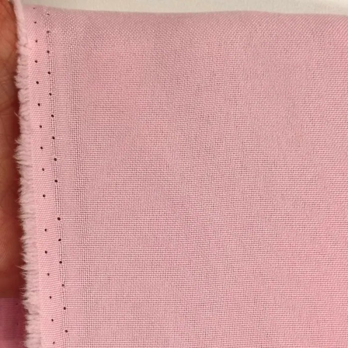 Tissu polyester uni rose Tissu polyester uni rose