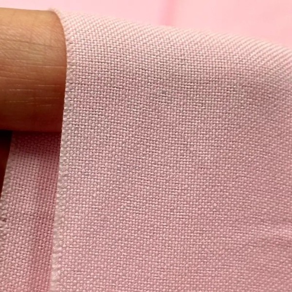 Tissu polyester uni rose Tissu polyester uni rose