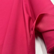 Tissu polyester uni fuchsia Tissu polyester uni fuchsia