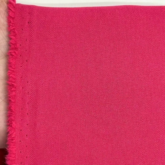 Tissu polyester uni fuchsia Tissu polyester uni fuchsia