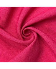 Tissu polyester uni fuchsia Tissu polyester uni fuchsia