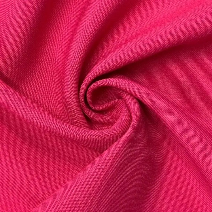 Tissu polyester uni fuchsia Tissu polyester uni fuchsia