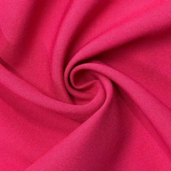 Tissu polyester uni fuchsia Tissu polyester uni fuchsia