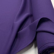 Tissu polyester uni violet Tissu polyester uni violet