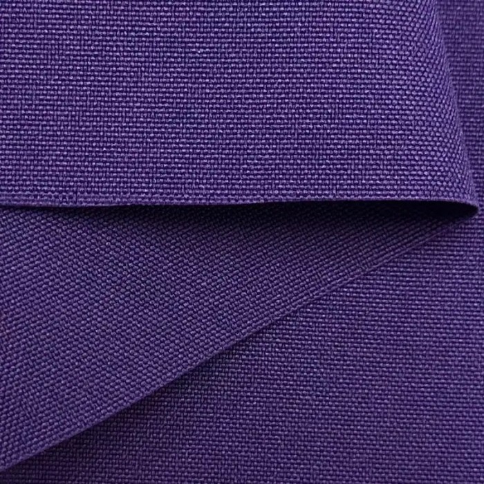 Tissu polyester uni violet Tissu polyester uni violet