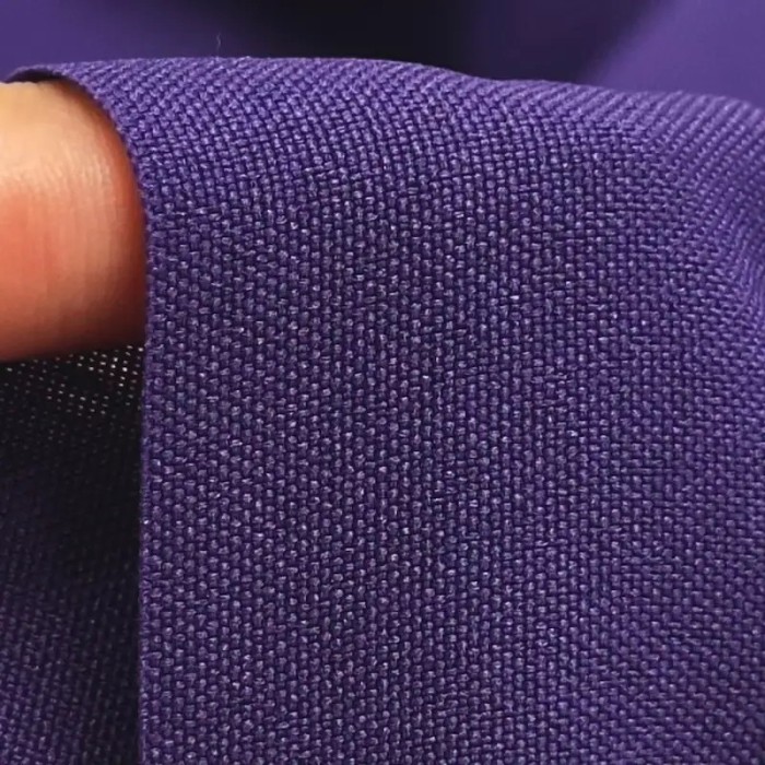 Tissu polyester uni violet Tissu polyester uni violet
