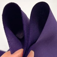 Tissu polyester uni violet Tissu polyester uni violet