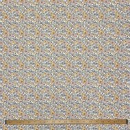 Tissu coton enduit Lolita fleuri multi-couleur pastel