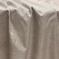Tissu Occultant Polyester 3 Couches Phonique Thermique Uni Aspect Lin Grège