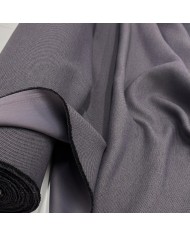 Tissu Occultant Polyester Texturée Grainé Uni gris violeté