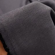 Tissu Occultant Polyester Texturée Grainé Uni gris violeté