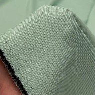 Tissu Occultant Polyester Aspect Grainé Uni Vert d'eau