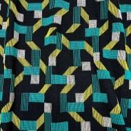 Tissu jacquard laine coton géométrie multi-couleurs - Tissu d'éditeur Tissu jacquard laine coton géométrie multi-couleurs - Tissu d'éditeur