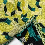 Tissu jacquard laine coton géométrie multi-couleurs - Tissu d'éditeur Tissu jacquard laine coton géométrie multi-couleurs - Tissu d'éditeur