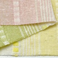 Coupon 100% Coton 300cm x150cm Rayures Pastel