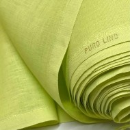 Tissu grande largeur pur lin vert nil 310cm Tissu grande largeur pur lin vert nil 310cm