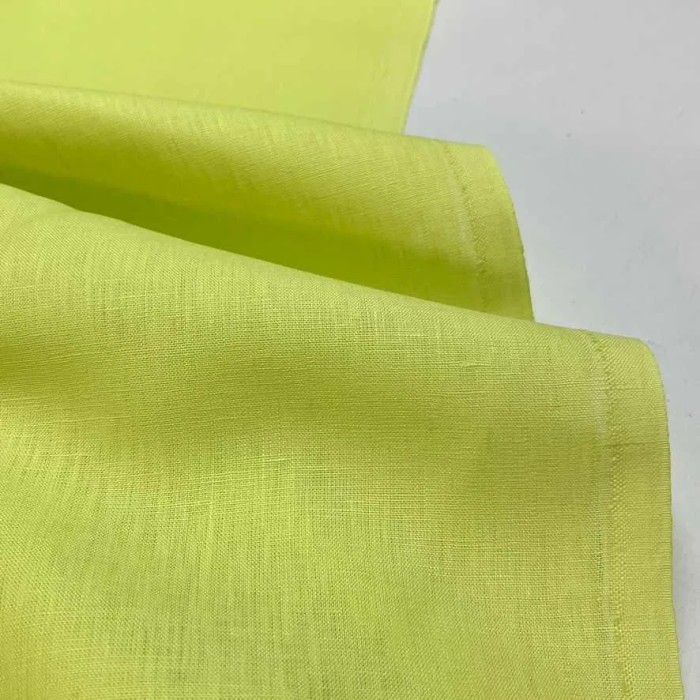 Tissu grande largeur pur lin vert nil 310cm Tissu grande largeur pur lin vert nil 310cm