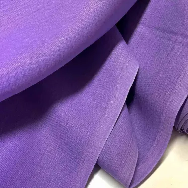 Tissu grande largeur pur lin violet 310cm