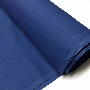 Tissu grande largeur pur lin bleu 310cm