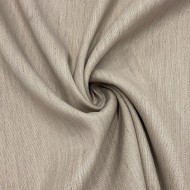 Tissu Laine Épaisse Structuré Aspect Naturel Chiné Beige Sable