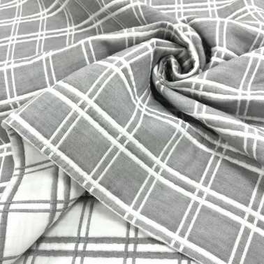 Tissu Coton polyester matelassé boutis Caliste