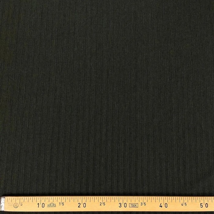 Tissu lainage à rayure vert uni Tissu lainage à rayure vert uni